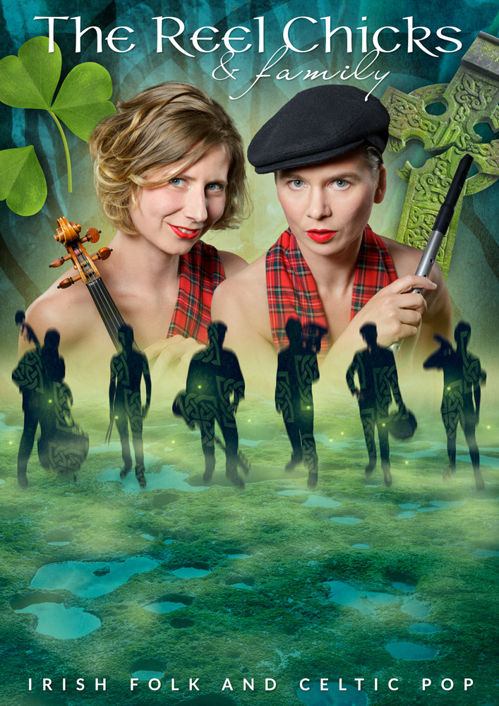 Neues Tourplakat von The Reel Chicks and Family